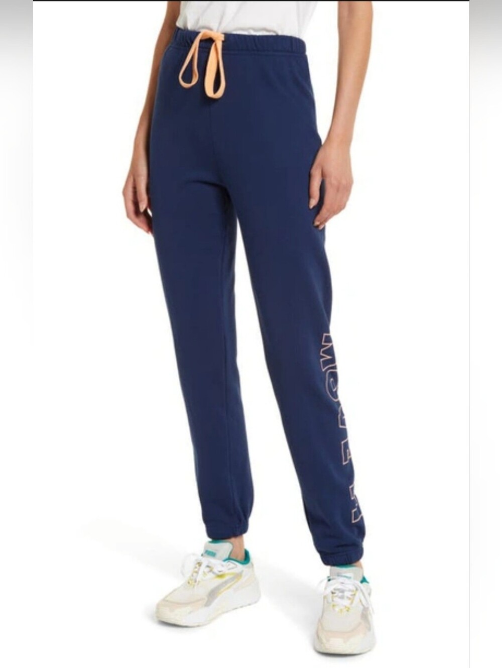 NWT Mother The Bender Ankle in Move It Wash Women's Sweatpants Size Medium